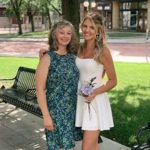 White French Connection Dress Size 6